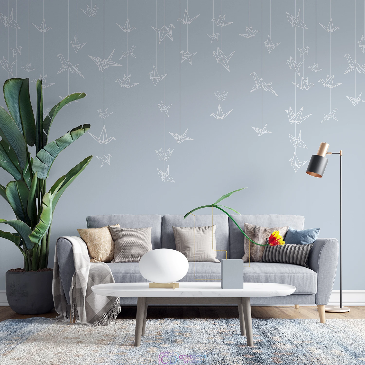 Фотообои на заказ по индивидуальному размеру Citydecor Perfect Lines 63