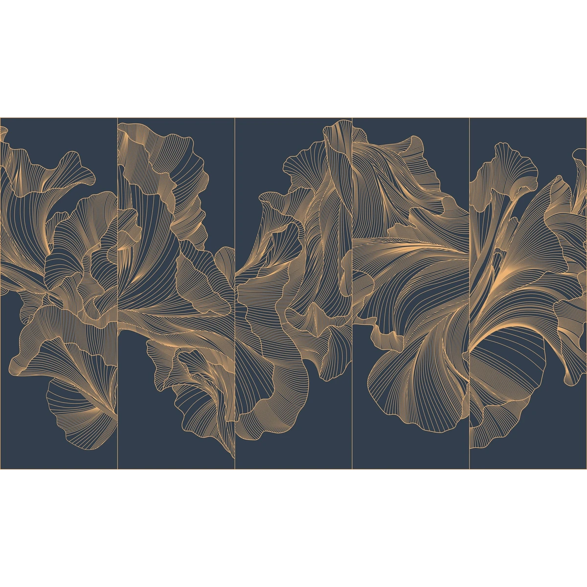 Фотообои на заказ по индивидуальному размеру Citydecor Perfect Lines 72