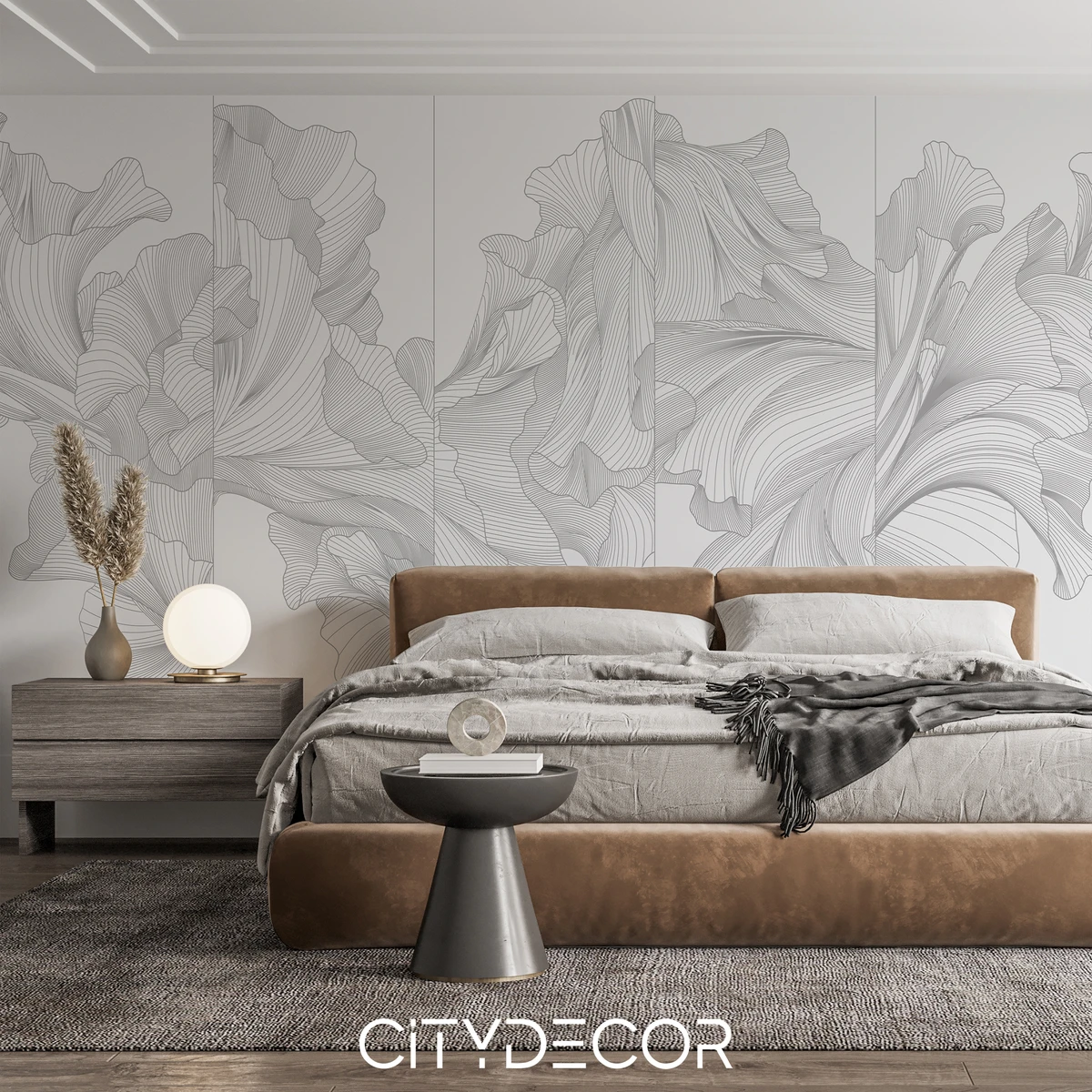 Фотообои на заказ по индивидуальному размеру Citydecor Perfect Lines 75