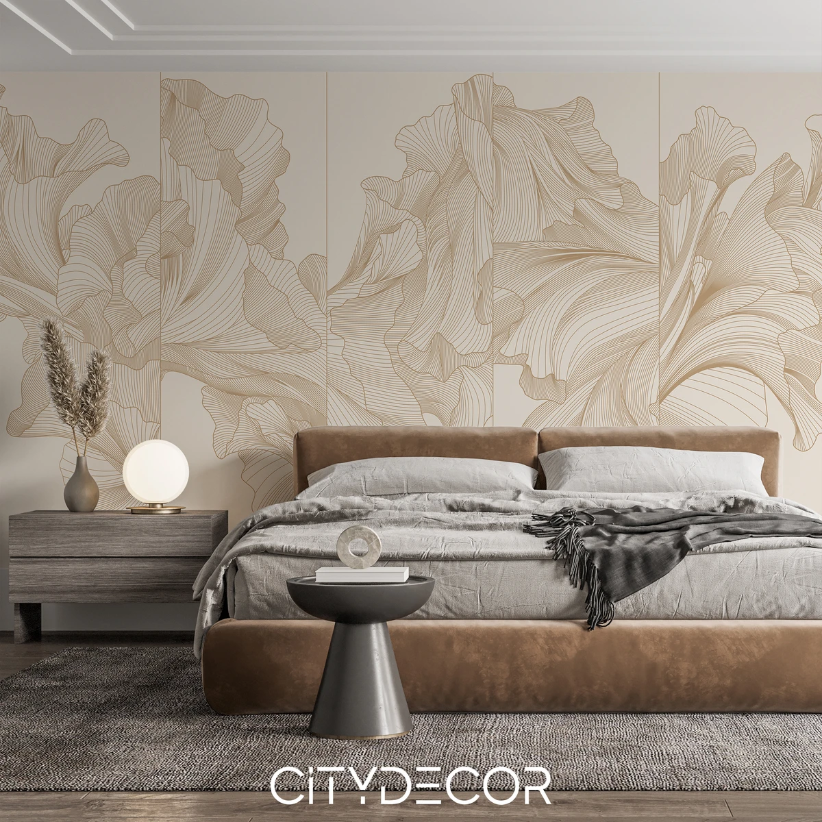 Фотообои на заказ по индивидуальному размеру Citydecor Perfect Lines 77
