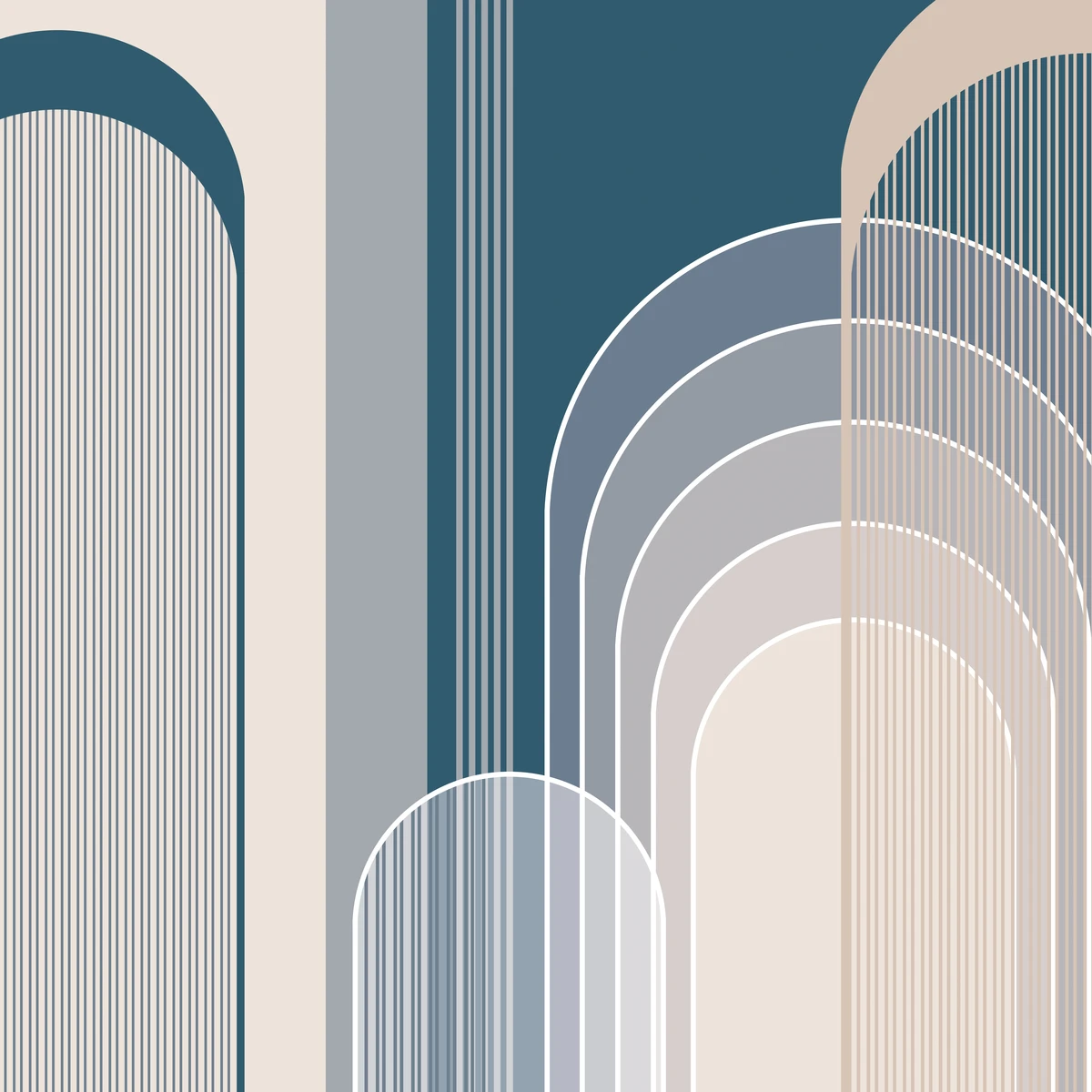 Фотообои на заказ по индивидуальному размеру Citydecor Perfect Lines 83