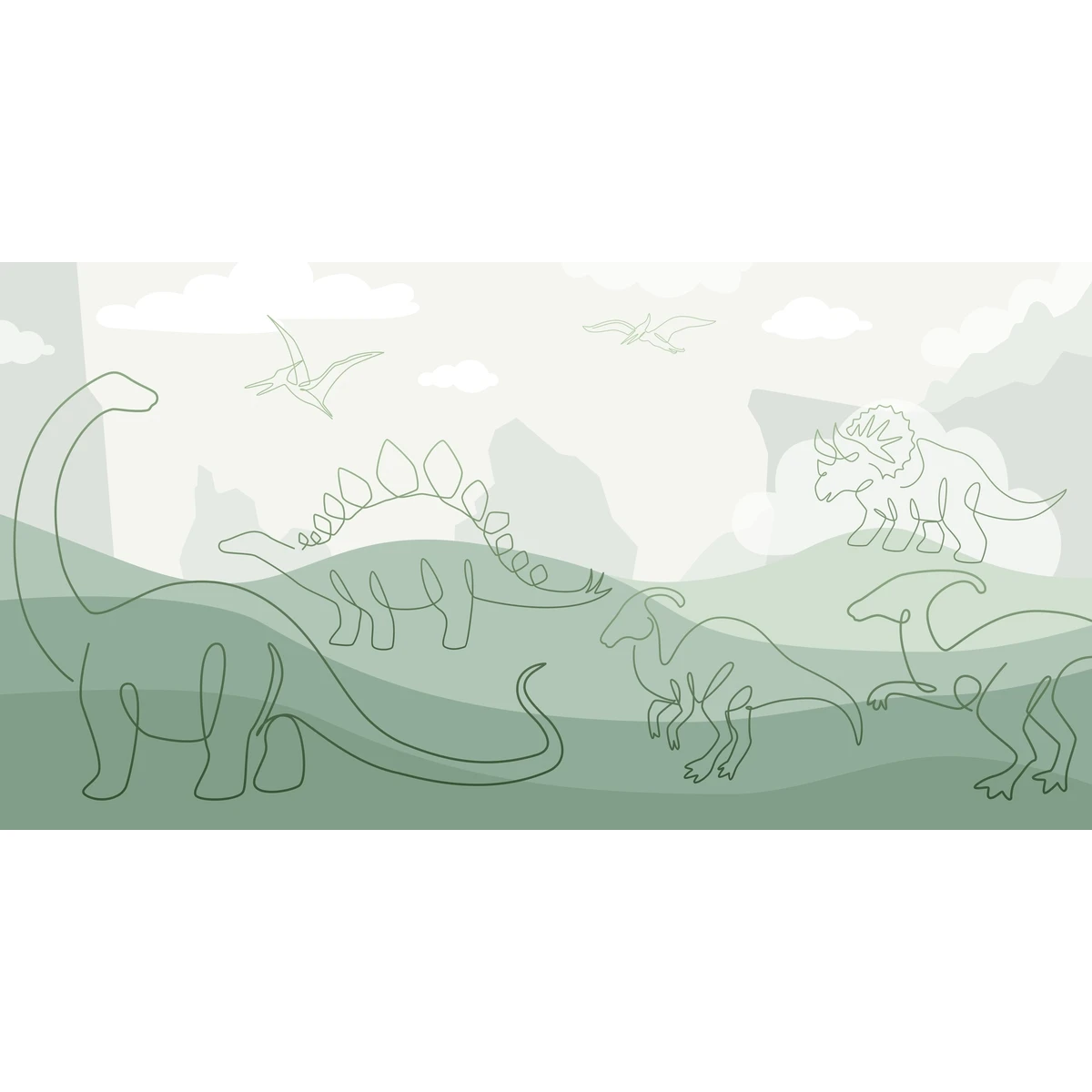 Фотообои на заказ по индивидуальному размеру Citydecor Perfect Lines Kids 11