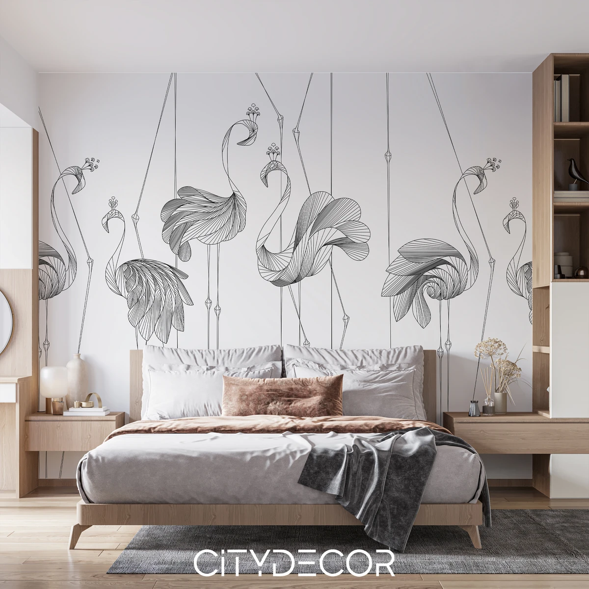 Фотообои на заказ по индивидуальному размеру Citydecor Perfect Lines Kids 16