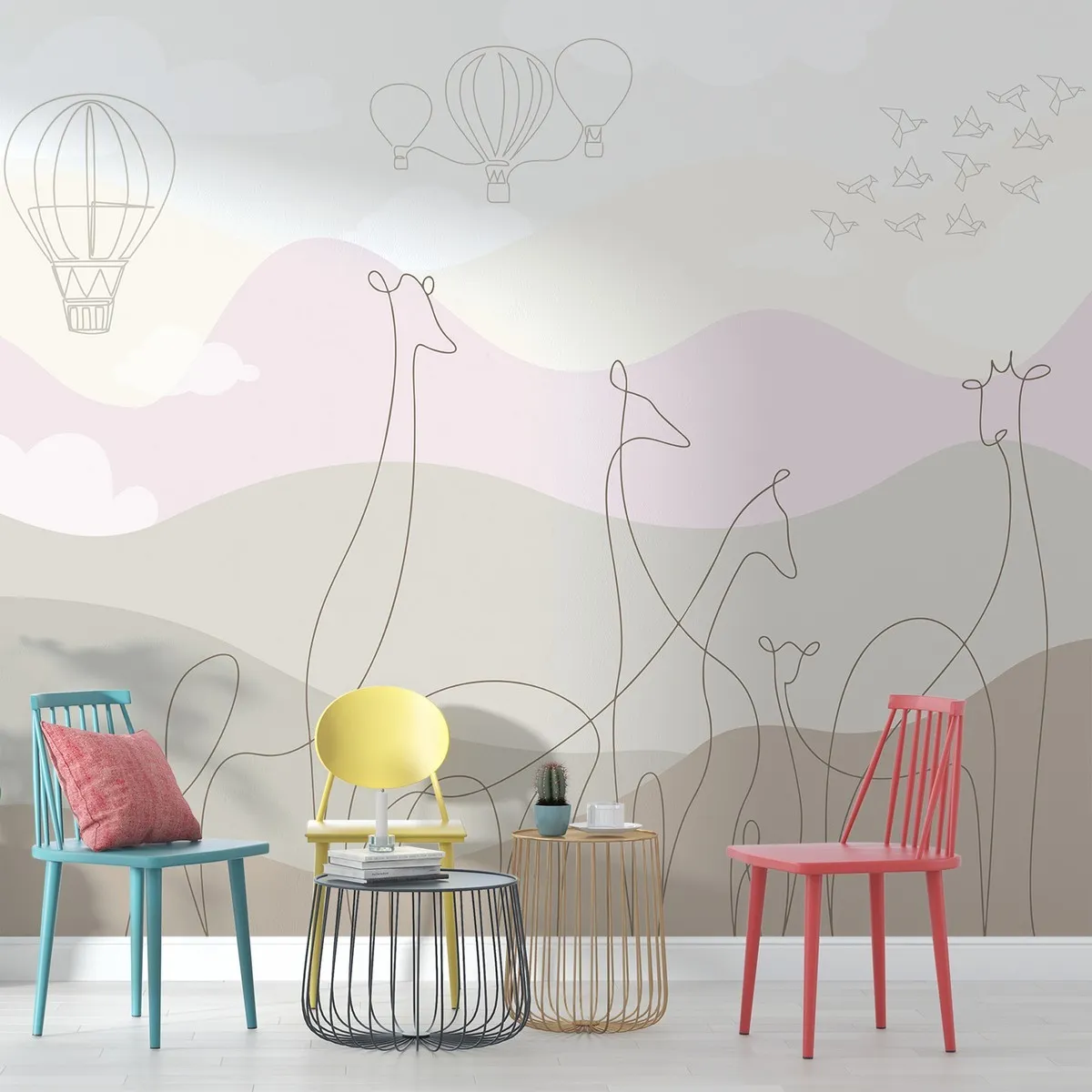 Фотообои на заказ по индивидуальному размеру Citydecor Perfect Lines Kids 8