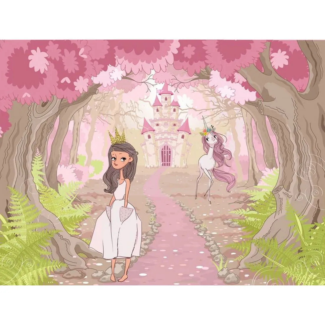 Дизайнерские фотообои по индивидуальному размеру Citydecor Princess 2