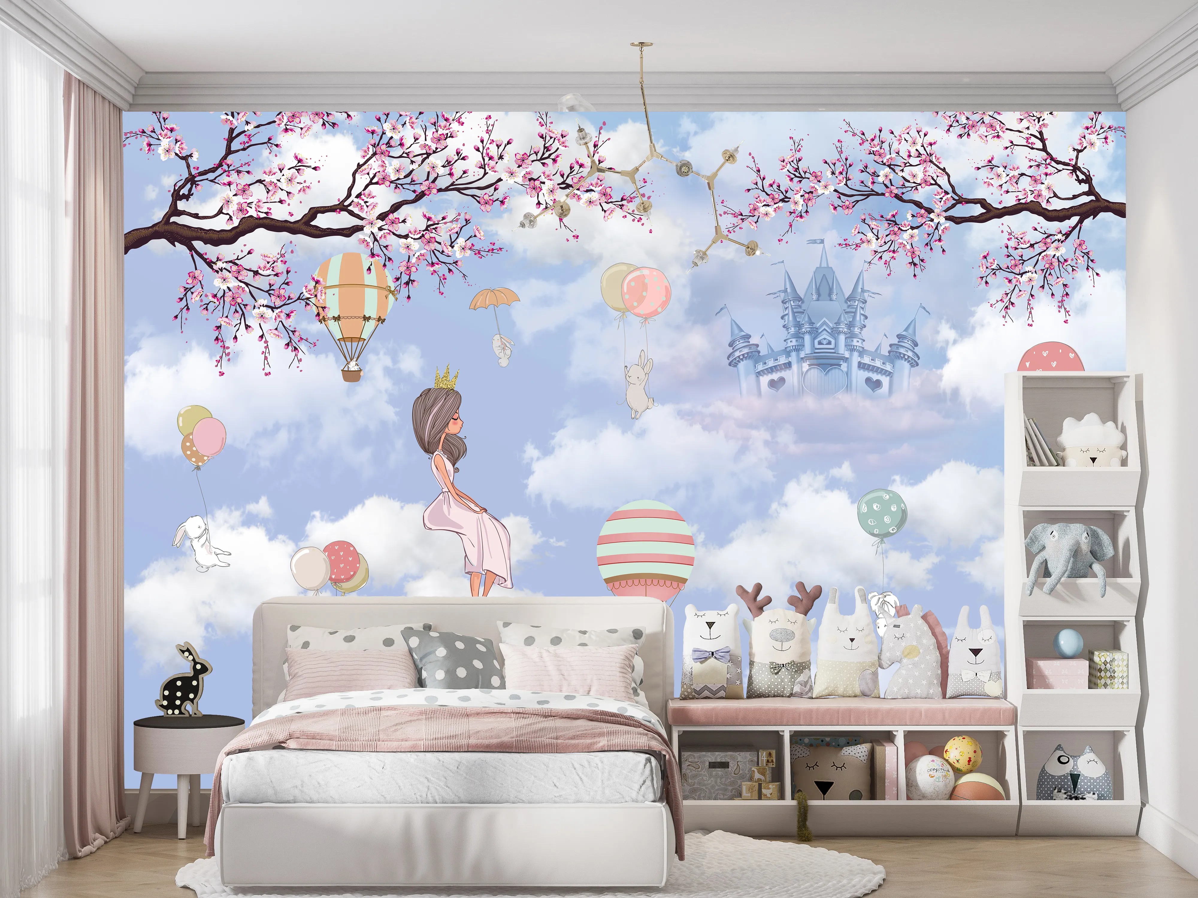 Дизайнерские фотообои по индивидуальному размеру Citydecor Princess 26