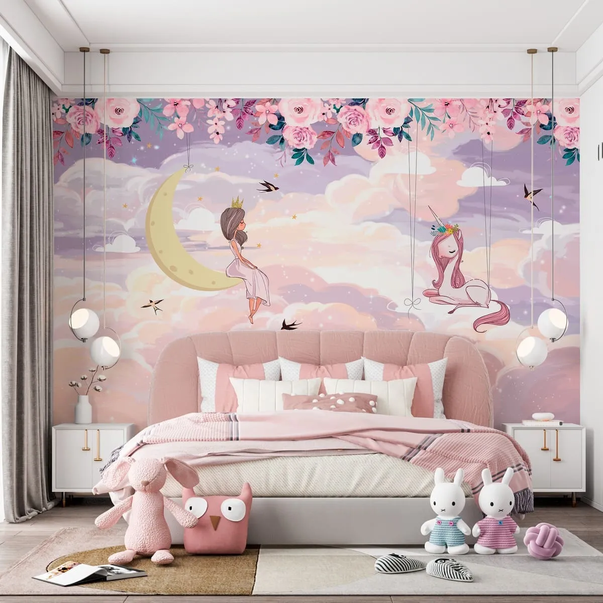 Дизайнерские фотообои по индивидуальному размеру Citydecor Princess 29
