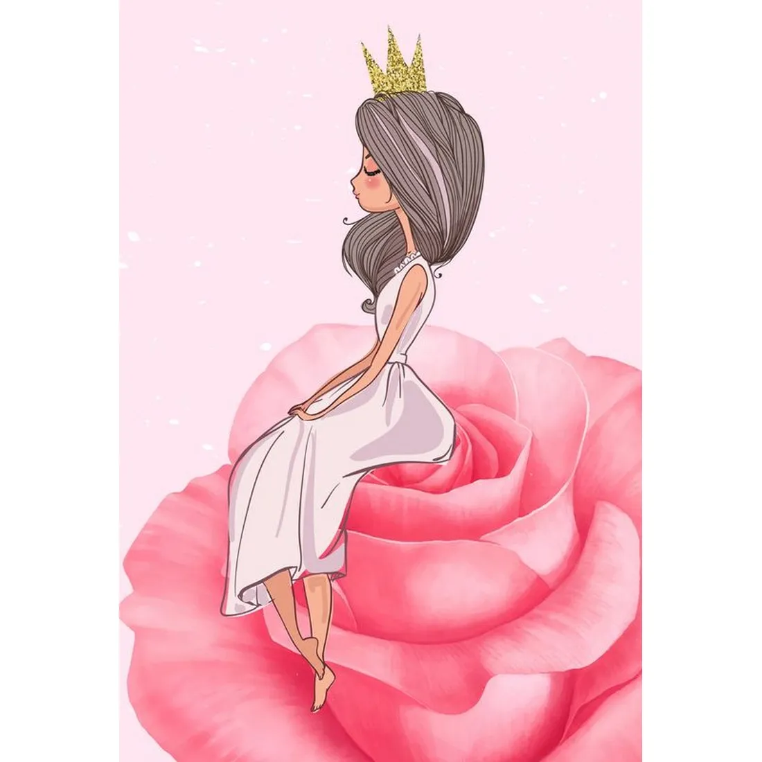Дизайнерские фотообои по индивидуальному размеру Citydecor Princess 3