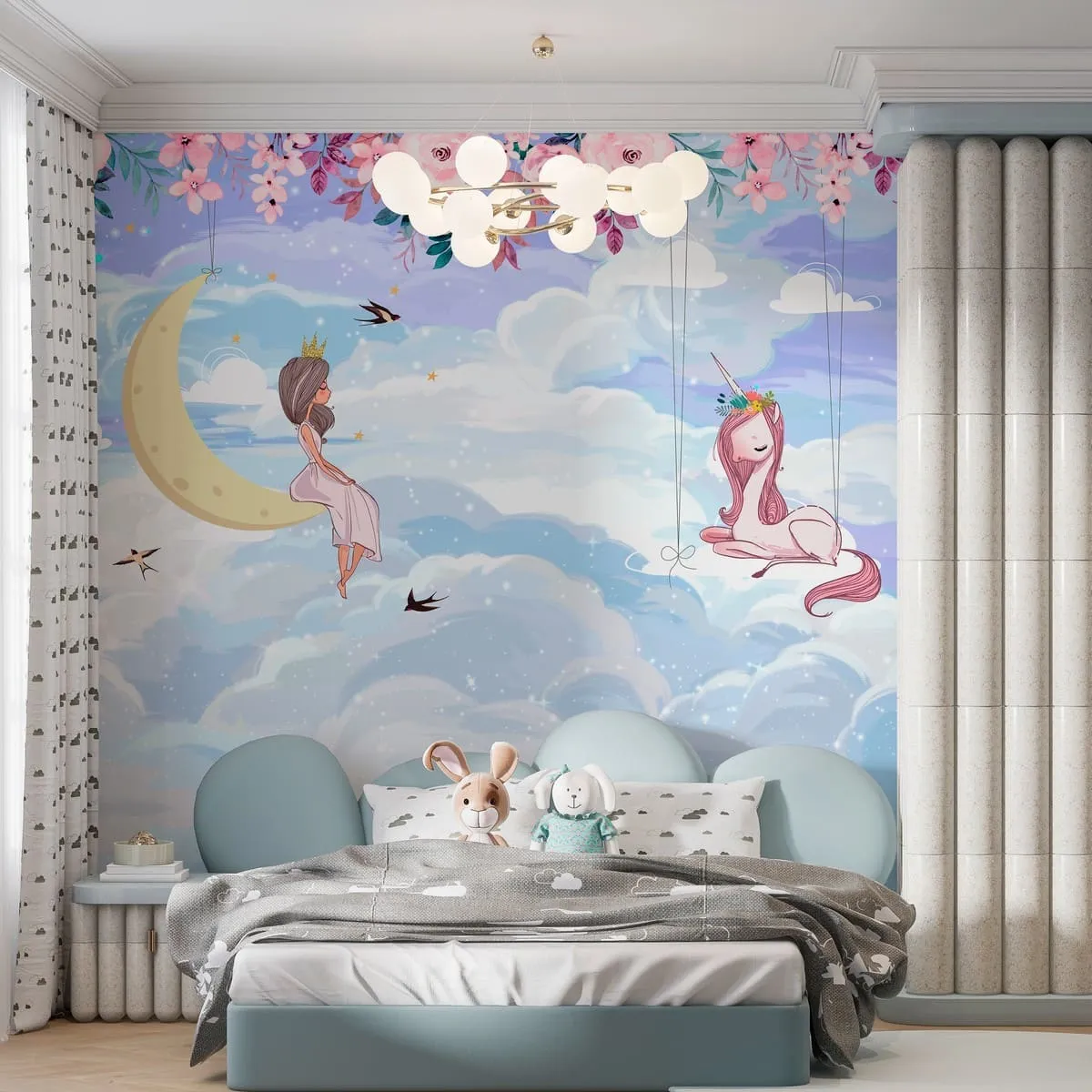 Дизайнерские фотообои по индивидуальному размеру Citydecor Princess 31
