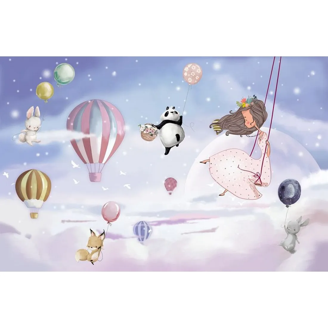 Дизайнерские фотообои по индивидуальному размеру Citydecor Princess 4