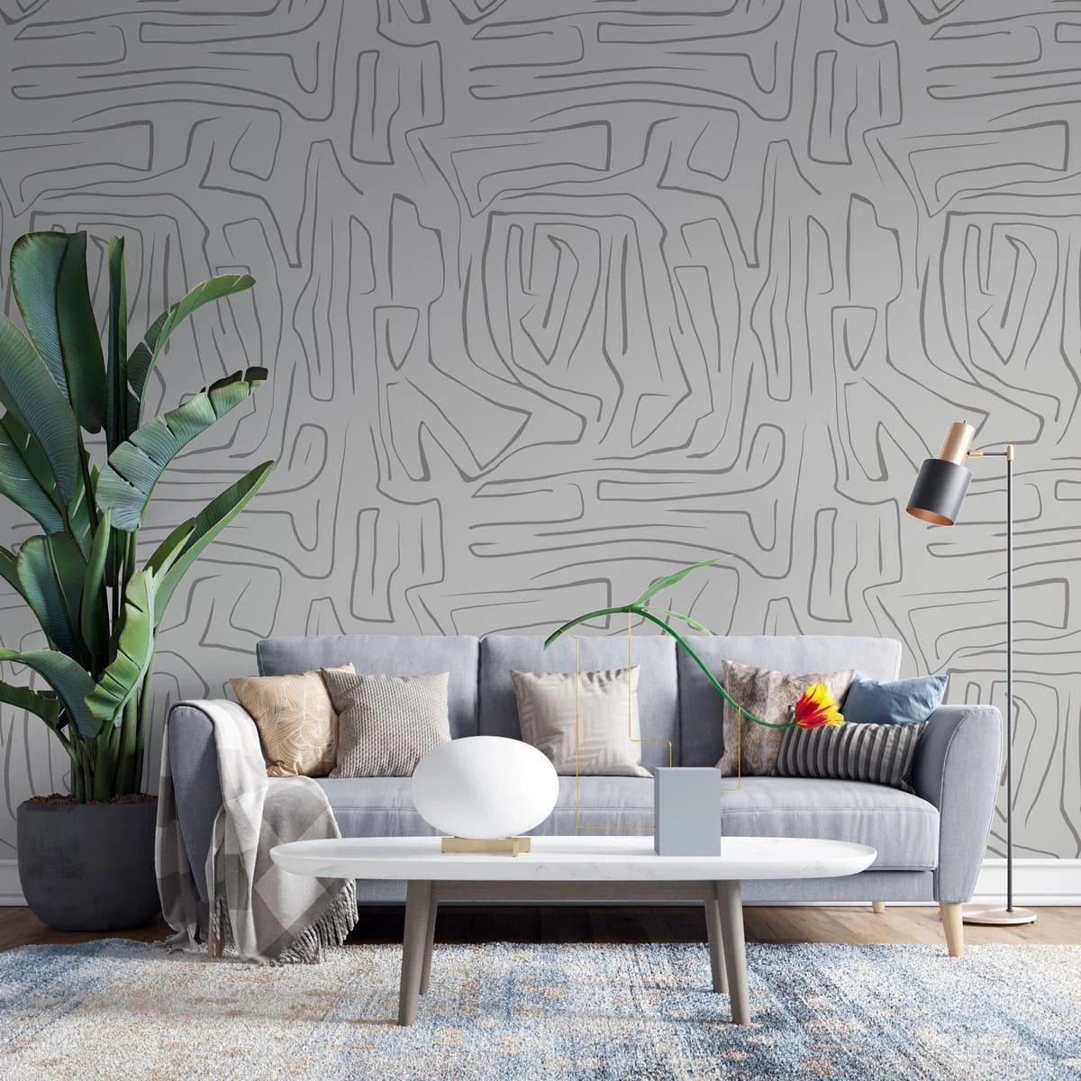 Дизайнерские фотообои по индивидуальному размеру Citydecor Scandi 29