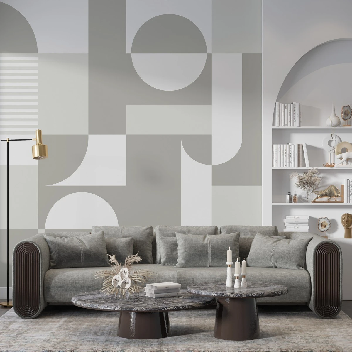 Дизайнерские фотообои по индивидуальному размеру Citydecor Scandi 35
