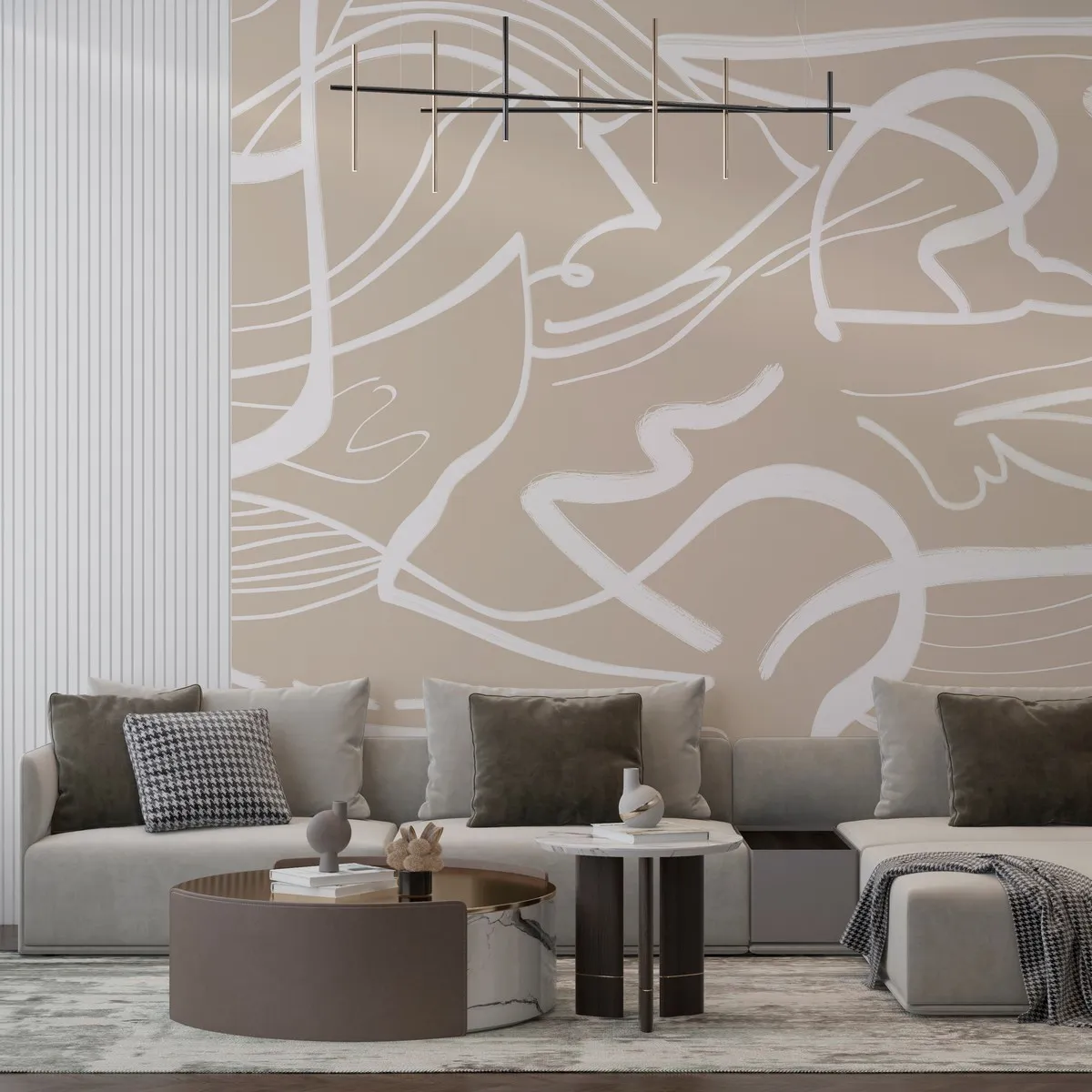 Дизайнерские фотообои по индивидуальному размеру Citydecor Scandi 50