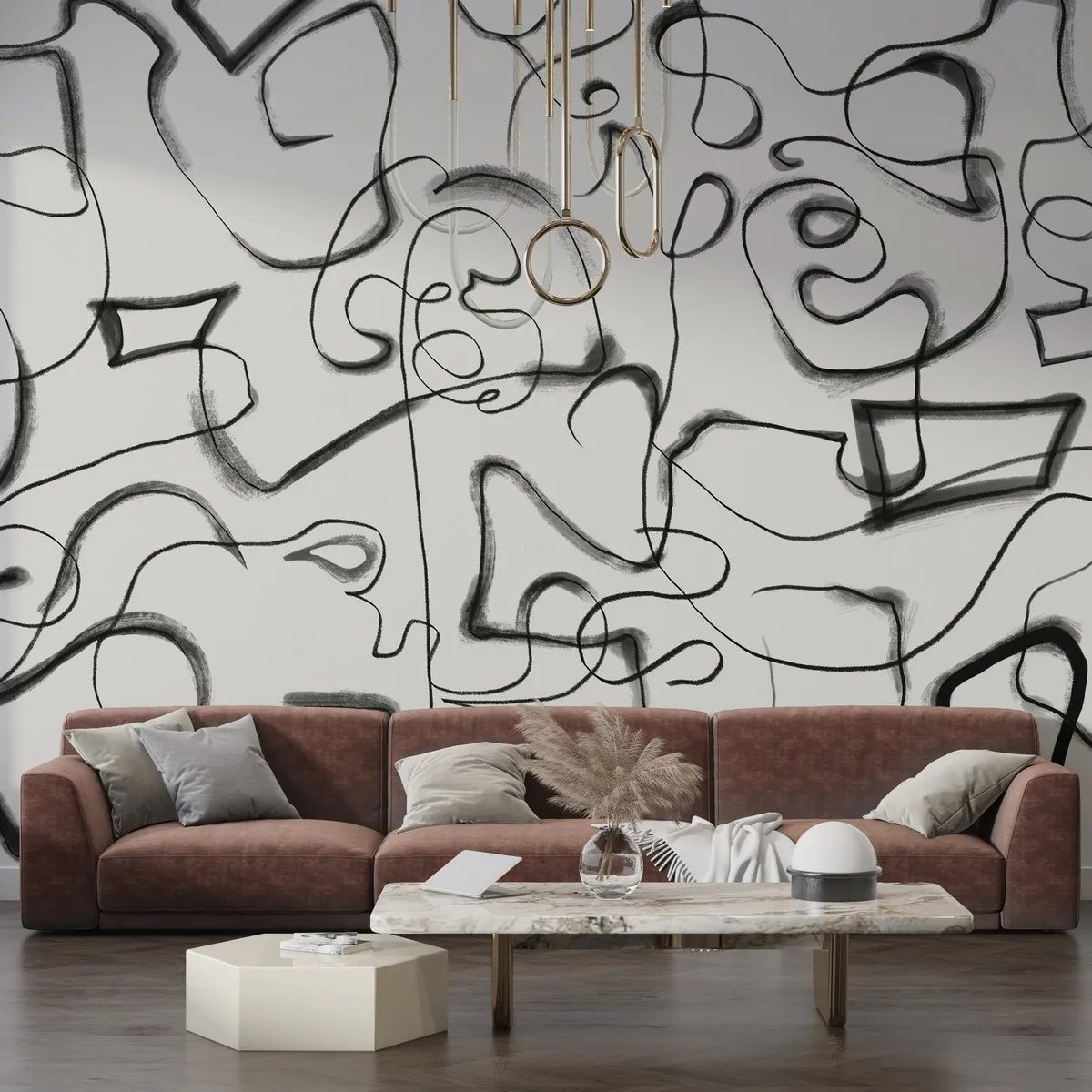 Дизайнерские фотообои по индивидуальному размеру Citydecor Scandi 63