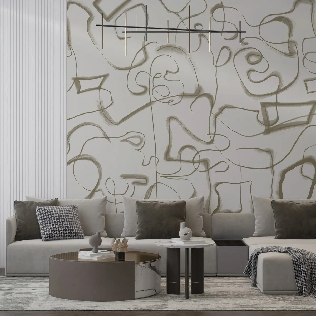 Дизайнерские фотообои по индивидуальному размеру Citydecor Scandi 64