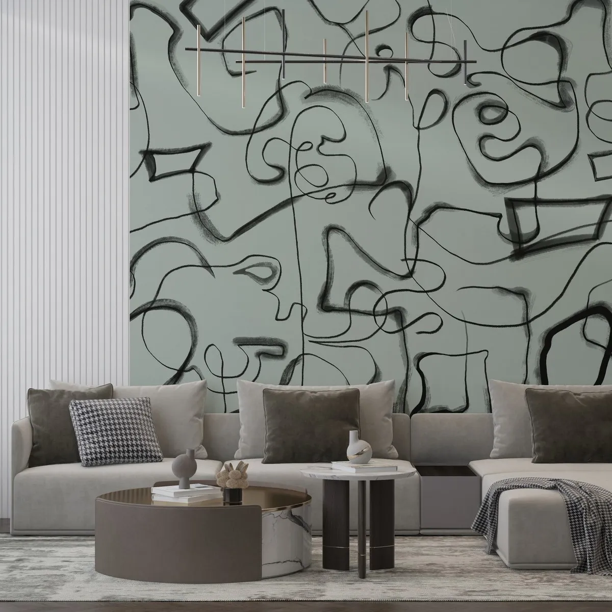 Дизайнерские фотообои по индивидуальному размеру Citydecor Scandi 65