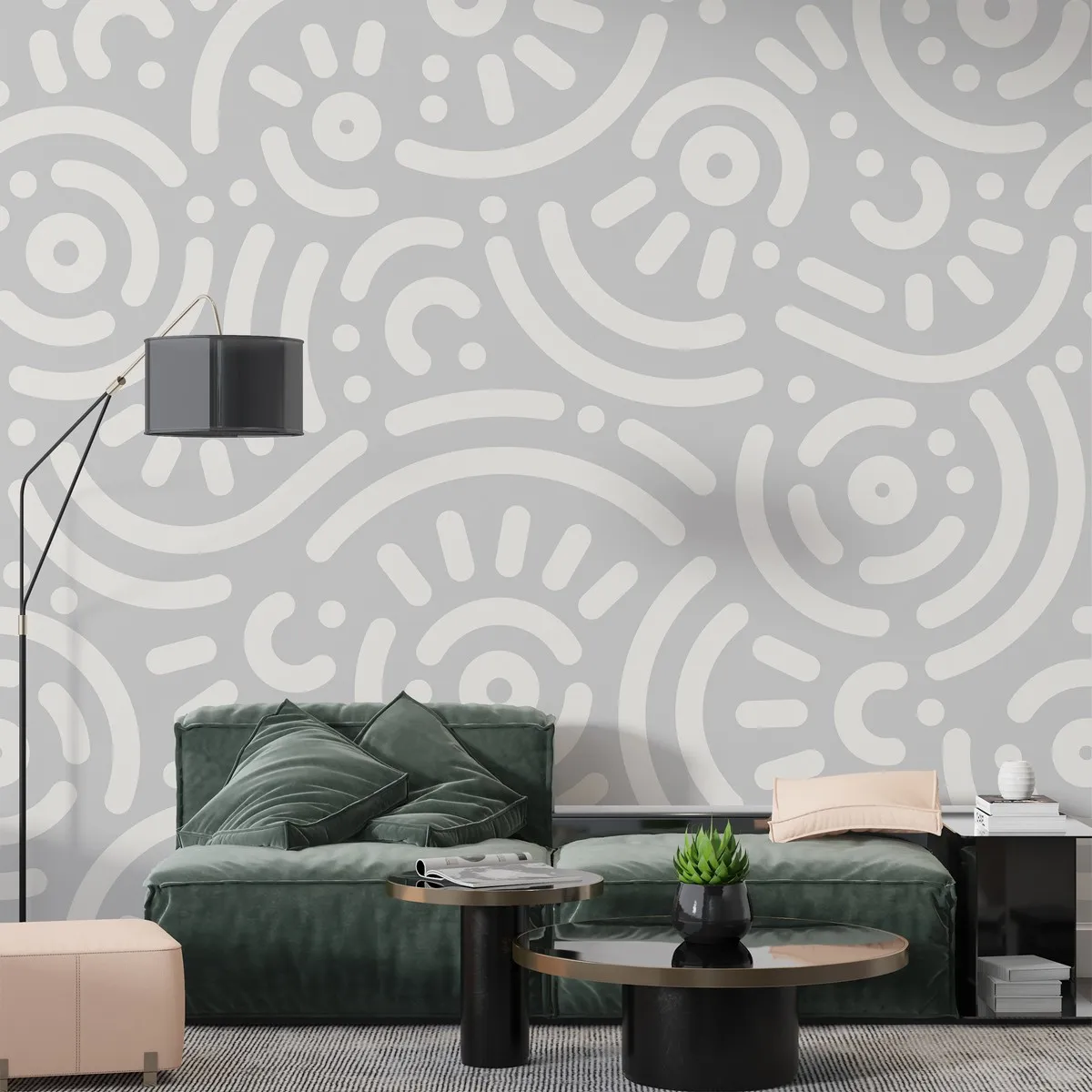 Фотообои на заказ по индивидуальному размеру Citydecor Scandi 74