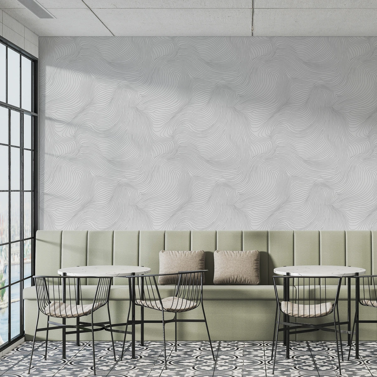 Фотообои на заказ по индивидуальному размеру Citydecor Scandi 79