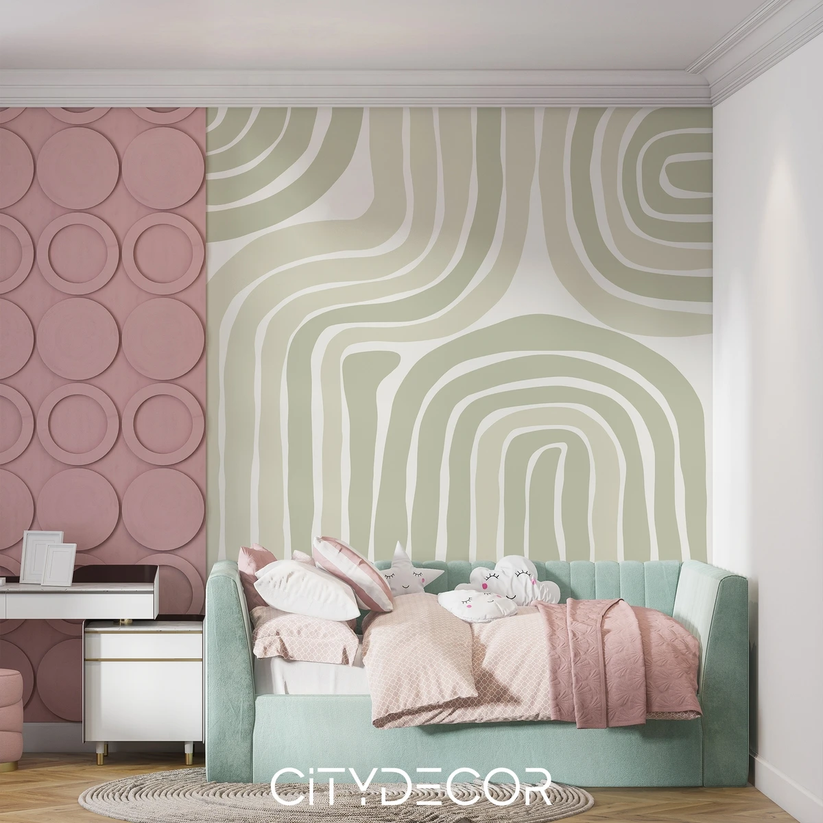 Фотообои на заказ по индивидуальному размеру Citydecor Scandi 81