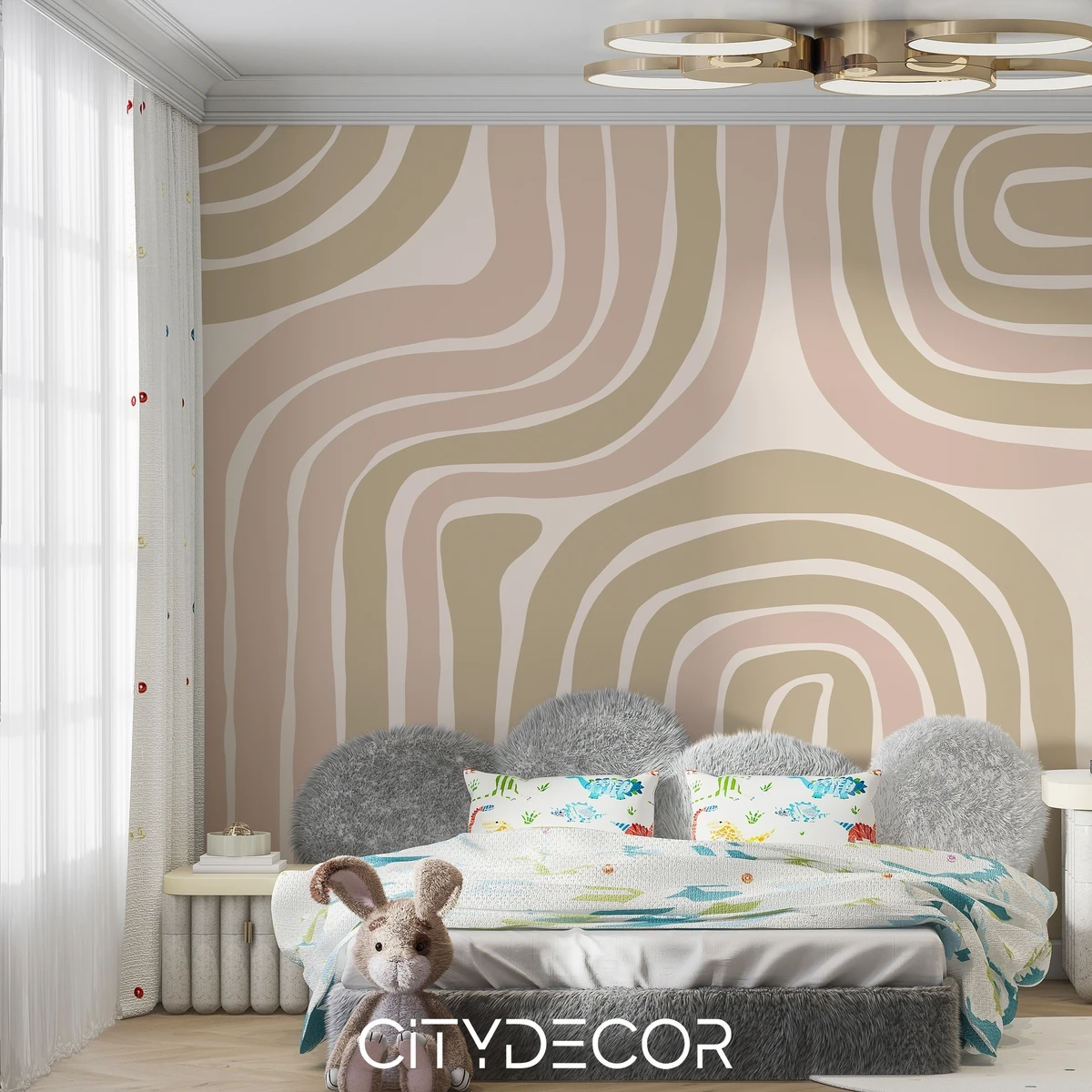 Фотообои на заказ по индивидуальному размеру Citydecor Scandi 84