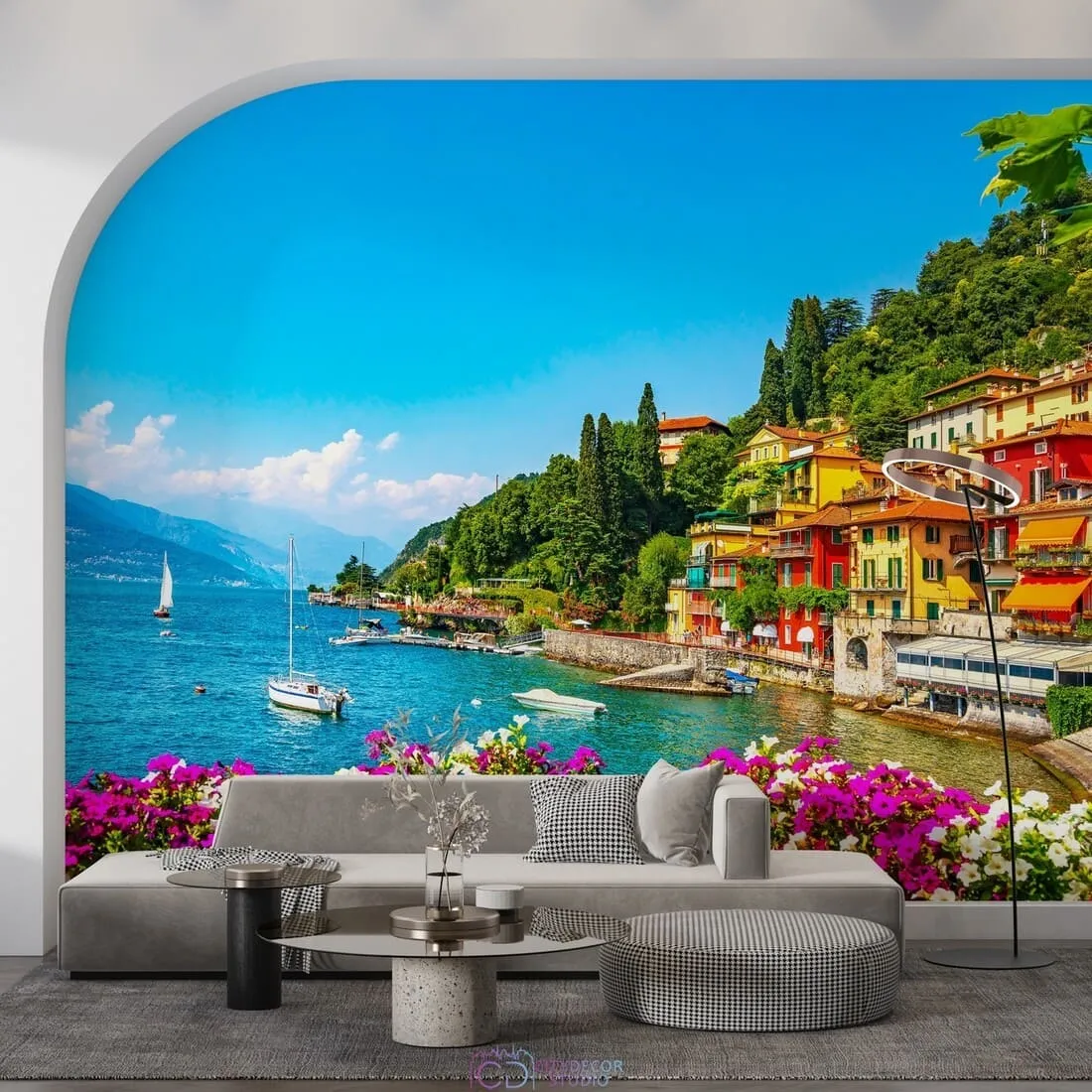 Фотообои на заказ по индивидуальному размеру Citydecor Море и Водопады 45