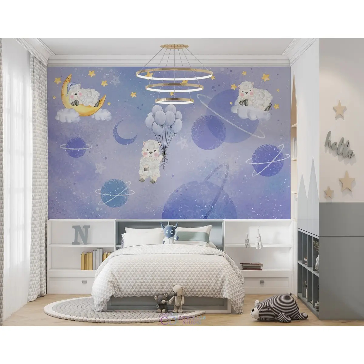 Фотообои на заказ по индивидуальному размеру Citydecor Sky 12