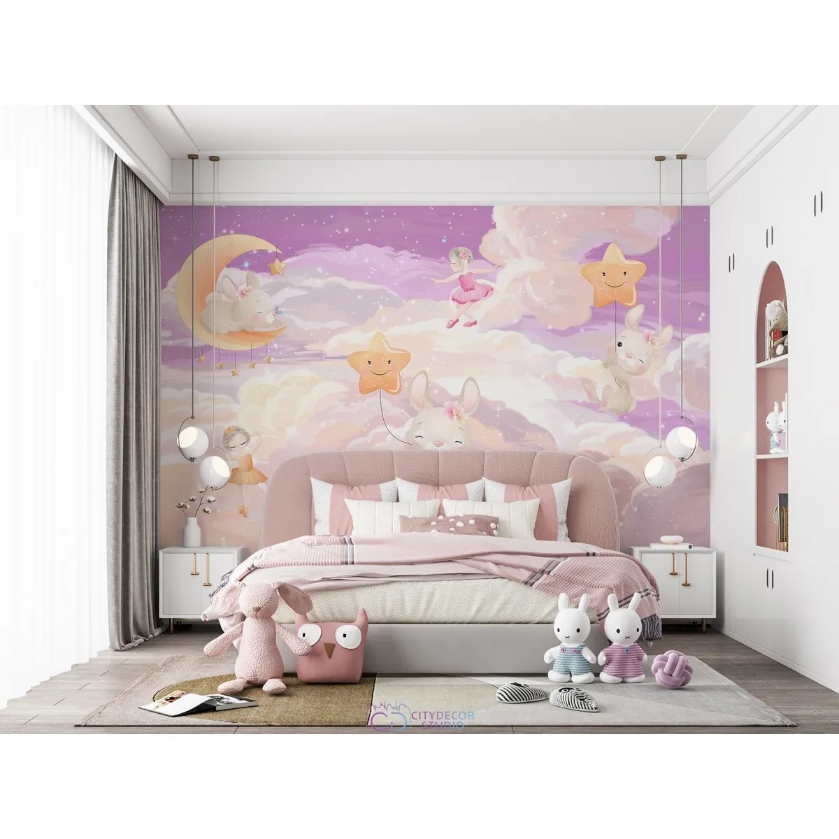 Дизайнерские фотообои по индивидуальному размеру Citydecor Sky 3