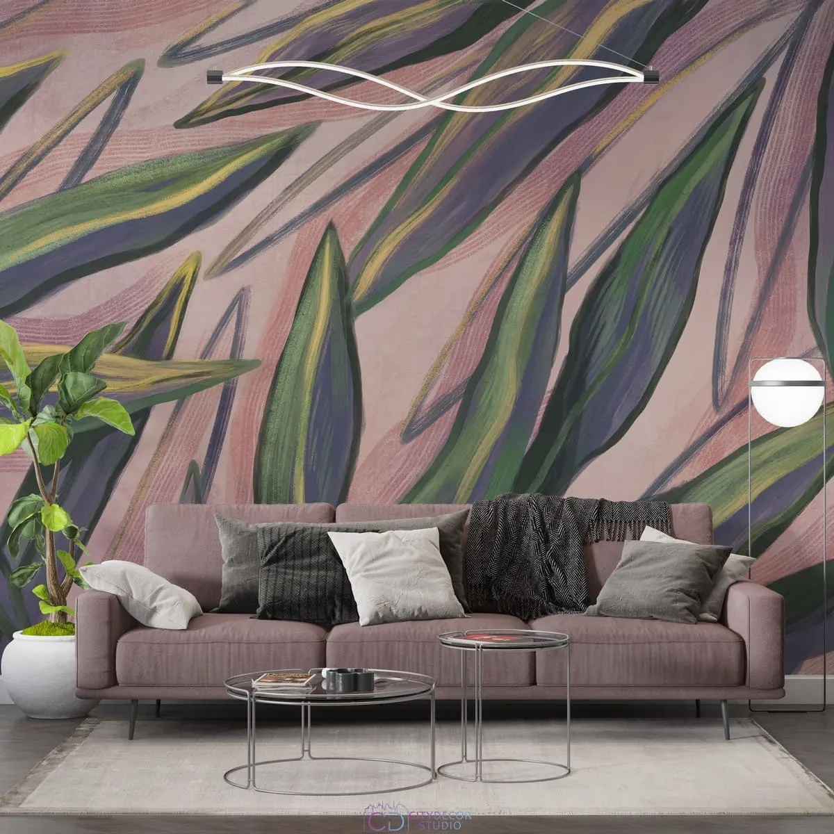 Дизайнерские фотообои по индивидуальному размеру Citydecor Sunset 28