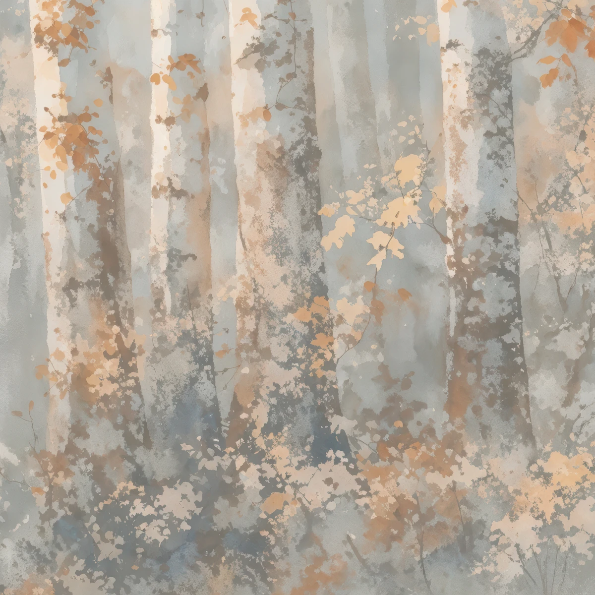 Фотообои на заказ по индивидуальному размеру Citydecor Таинственный лес 43