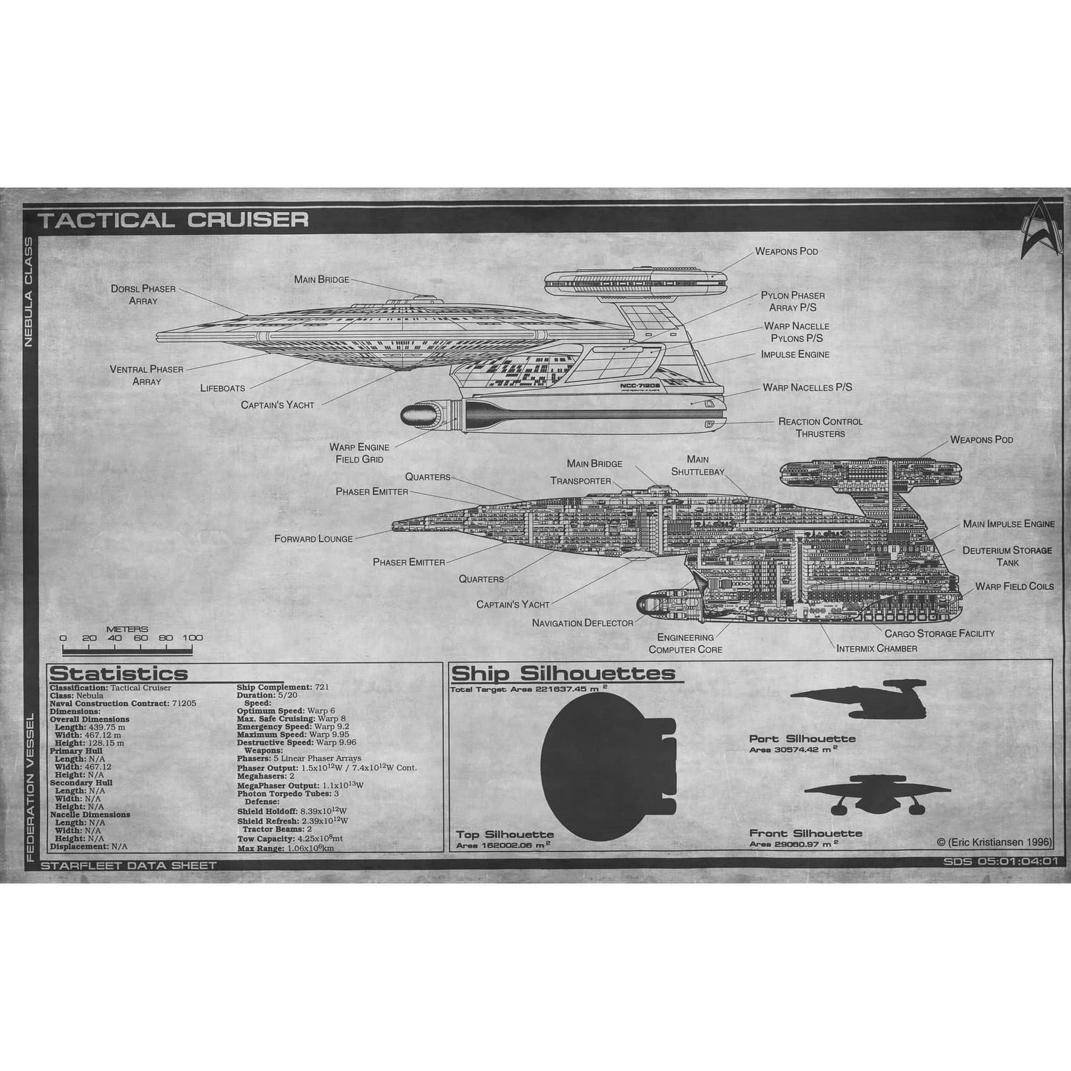 Дизайнерские фотообои по индивидуальному размеру Citydecor Technic (крейсер) 10