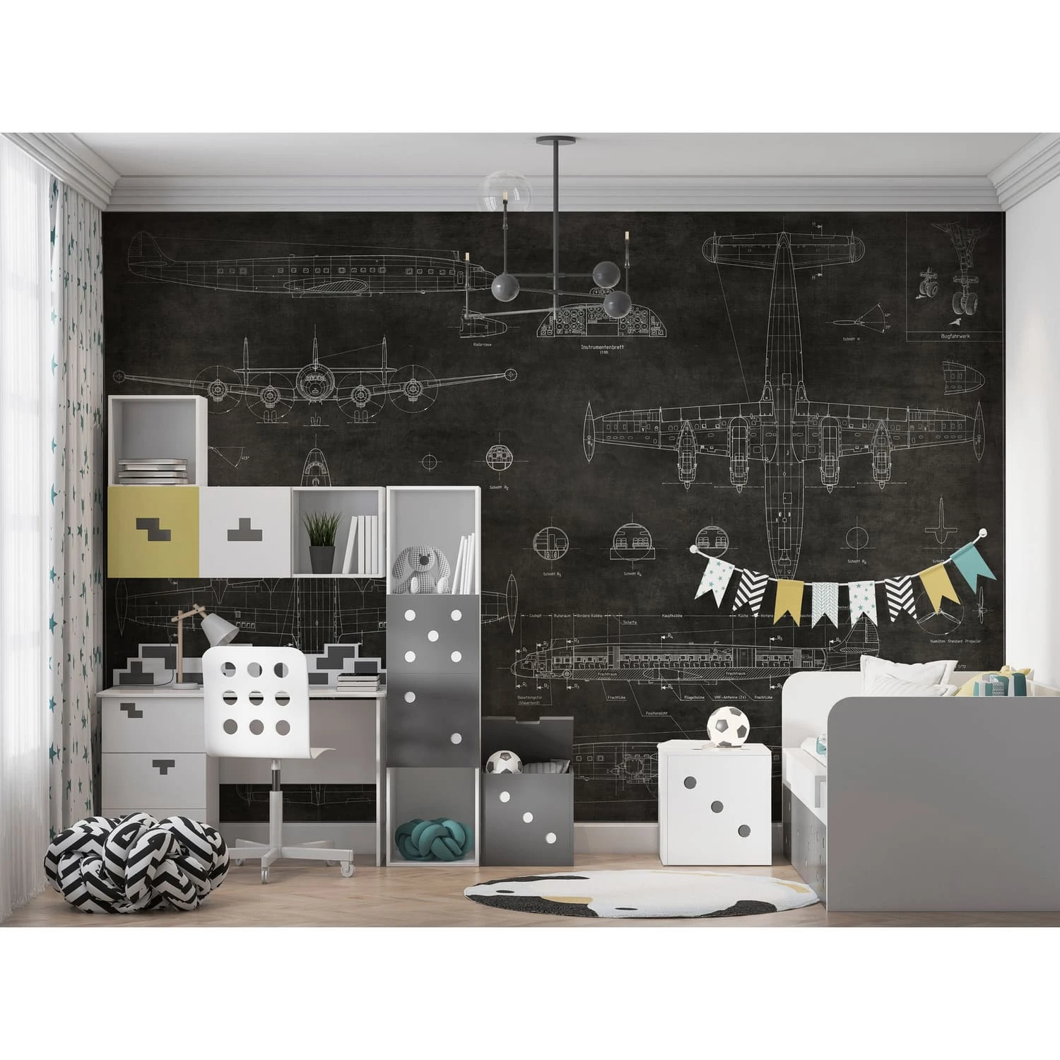 Дизайнерские фотообои по индивидуальному размеру Citydecor Technic 14