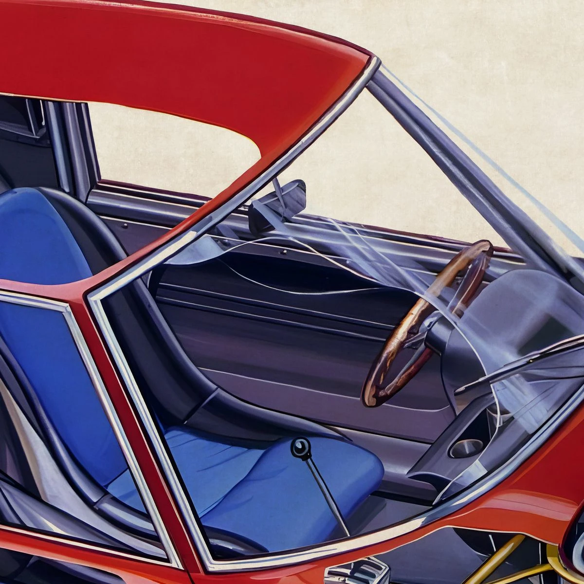 Дизайнерские фотообои по индивидуальному размеру Citydecor Technic (Ferrari 250 GTO) 29