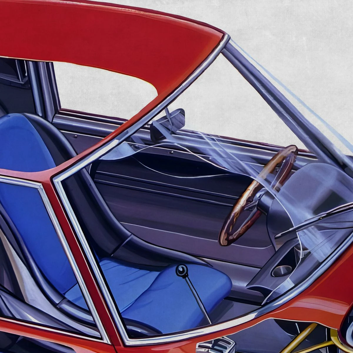 Дизайнерские фотообои по индивидуальному размеру Citydecor Technic (Ferrari 250 GTO) 30