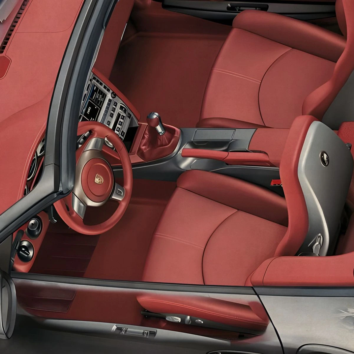 Дизайнерские фотообои по индивидуальному размеру Citydecor Technic (Porsche 911 Turbo Cabriolet) 43