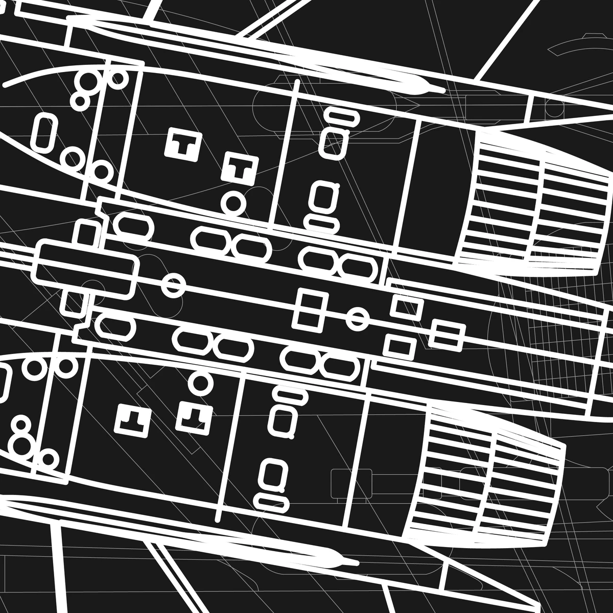 Фотообои на заказ по индивидуальному размеру Citydecor Technic 49