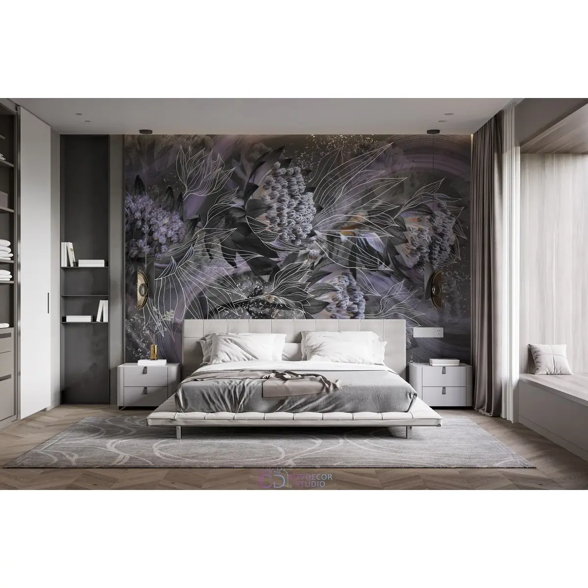 Фотообои на заказ по индивидуальному размеру Citydecor Twilight 11