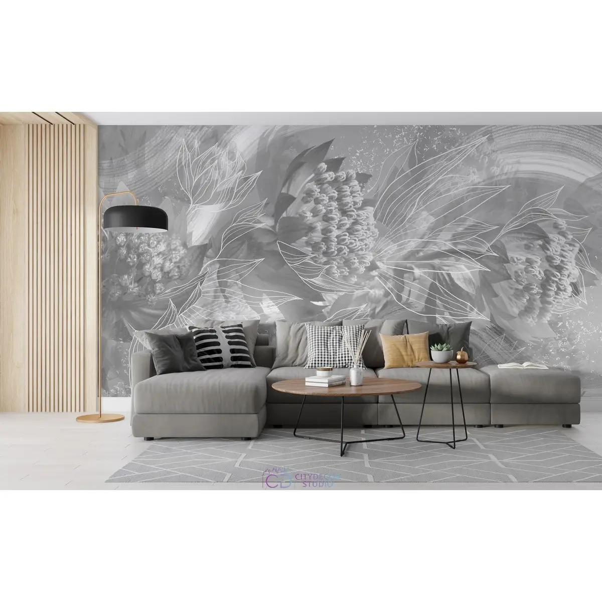 Фотообои на заказ по индивидуальному размеру Citydecor Twilight 18