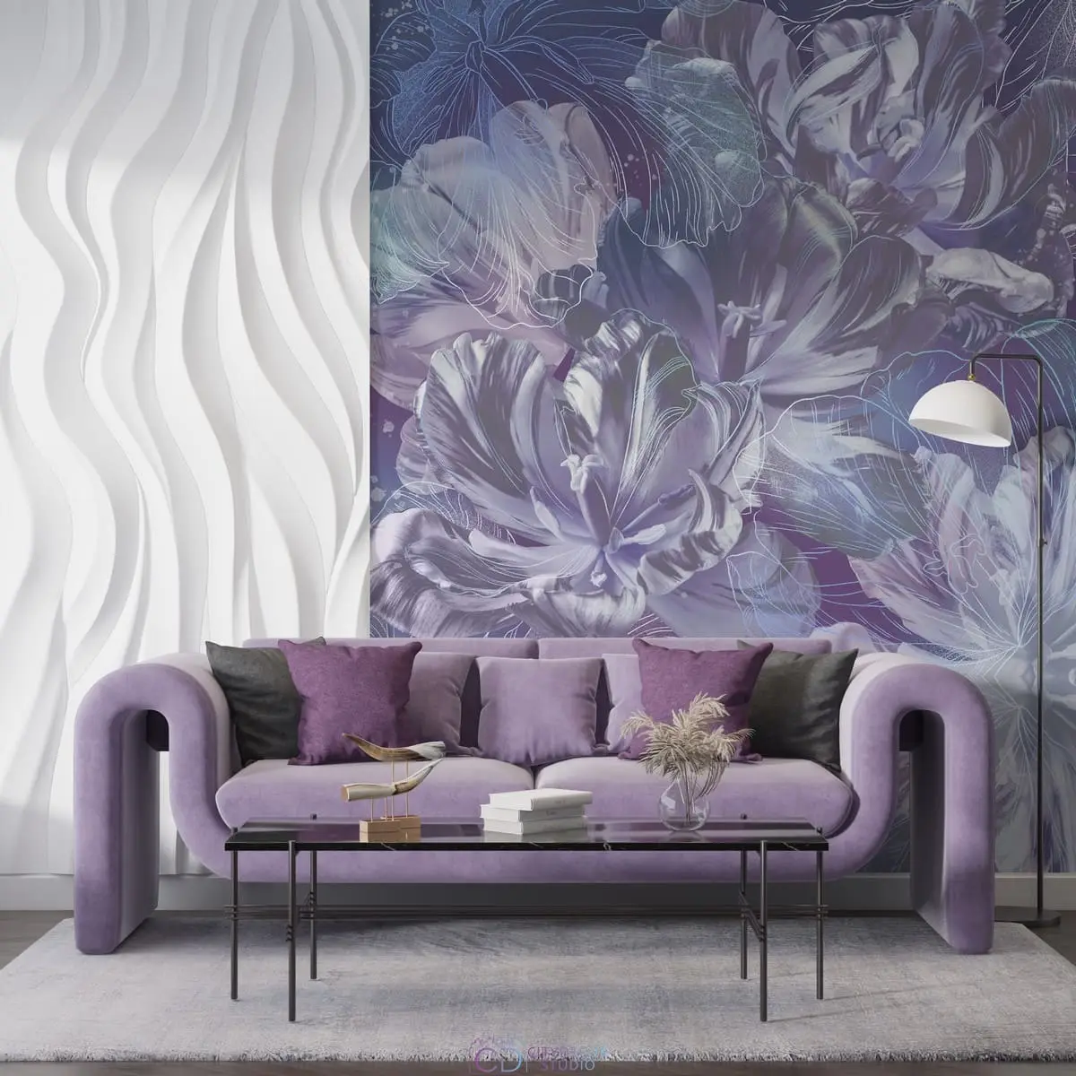 Фотообои на заказ по индивидуальному размеру Citydecor Twilight 4