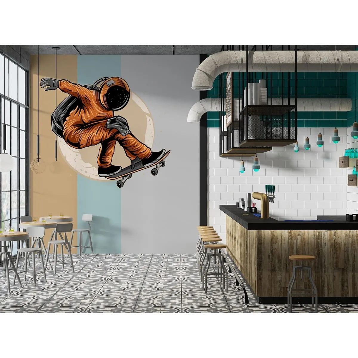 Дизайнерские фотообои по индивидуальному размеру Citydecor Universe 41