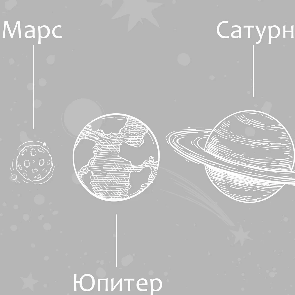 Дизайнерские фотообои по индивидуальному размеру Citydecor Universe 43