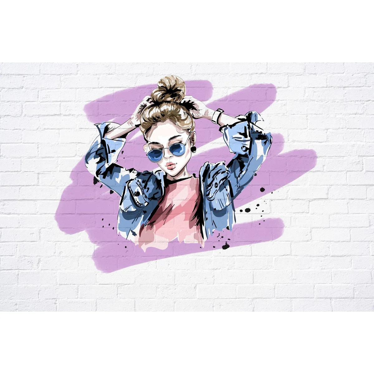 Фотообои на заказ по индивидуальному размеру Citydecor Urban Art 1