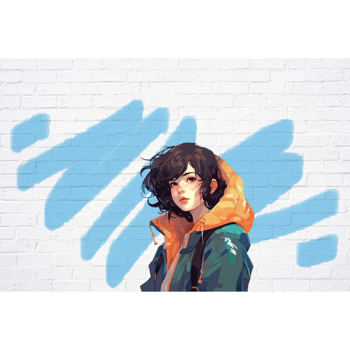 Фотообои на заказ по индивидуальному размеру Citydecor Urban Art 3