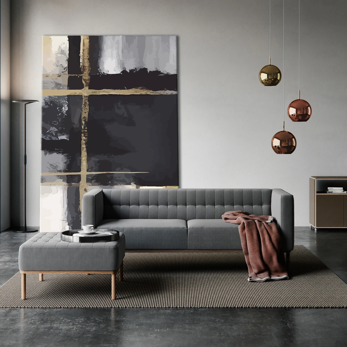 Картина-мегаборд Citydecor Абстракция 4