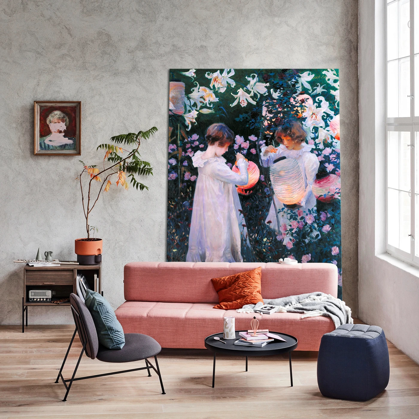 Картина-мегаборд Citydecor Джон Сингер Сарджент, Китайские фонарики