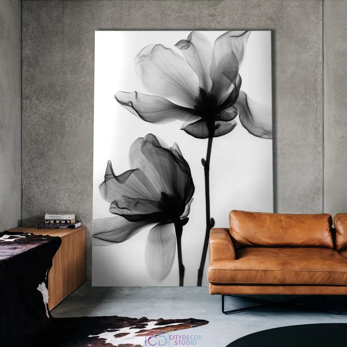 Картина-мегаборд Citydecor Flowers 3