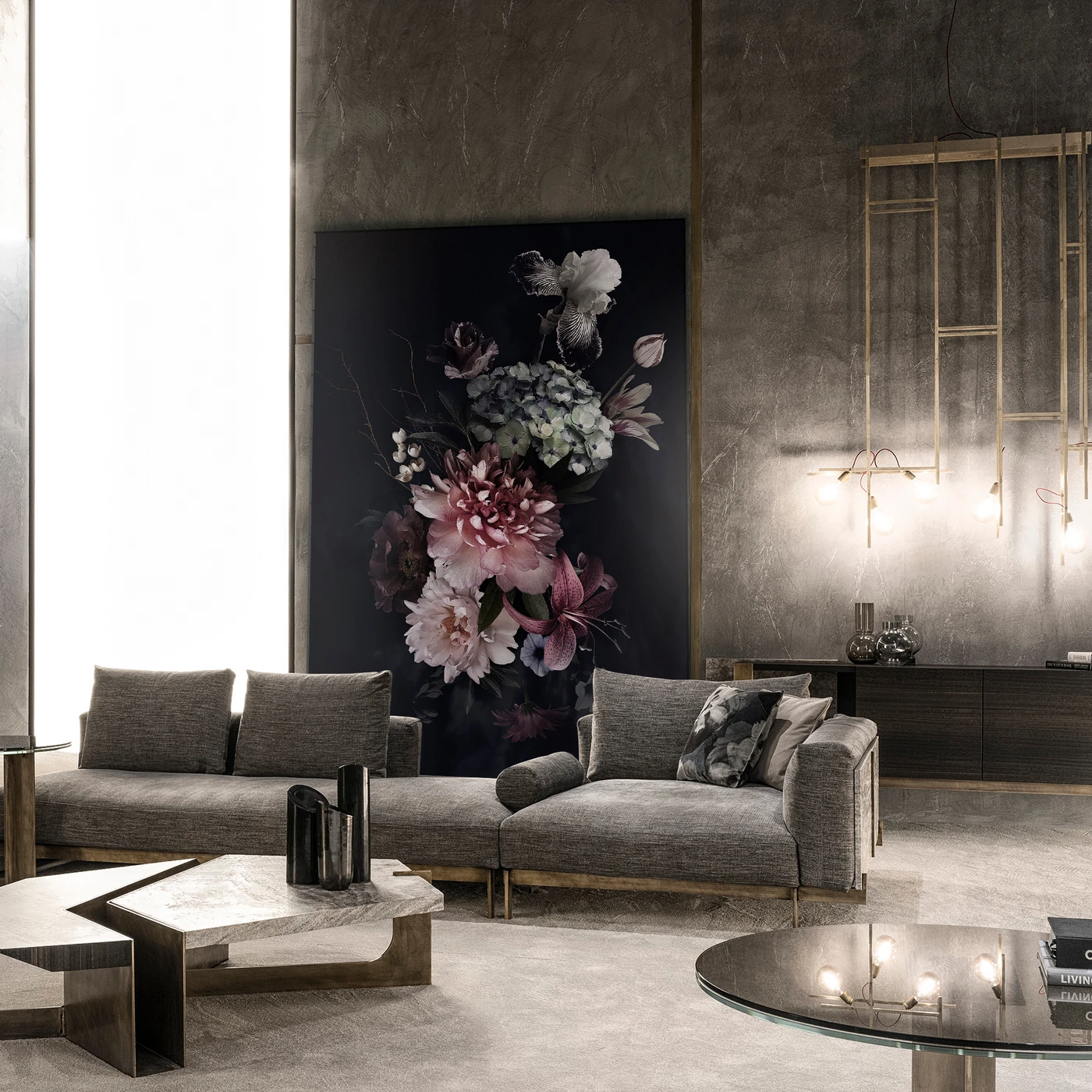 Картина-мегаборд Citydecor Flowers 9