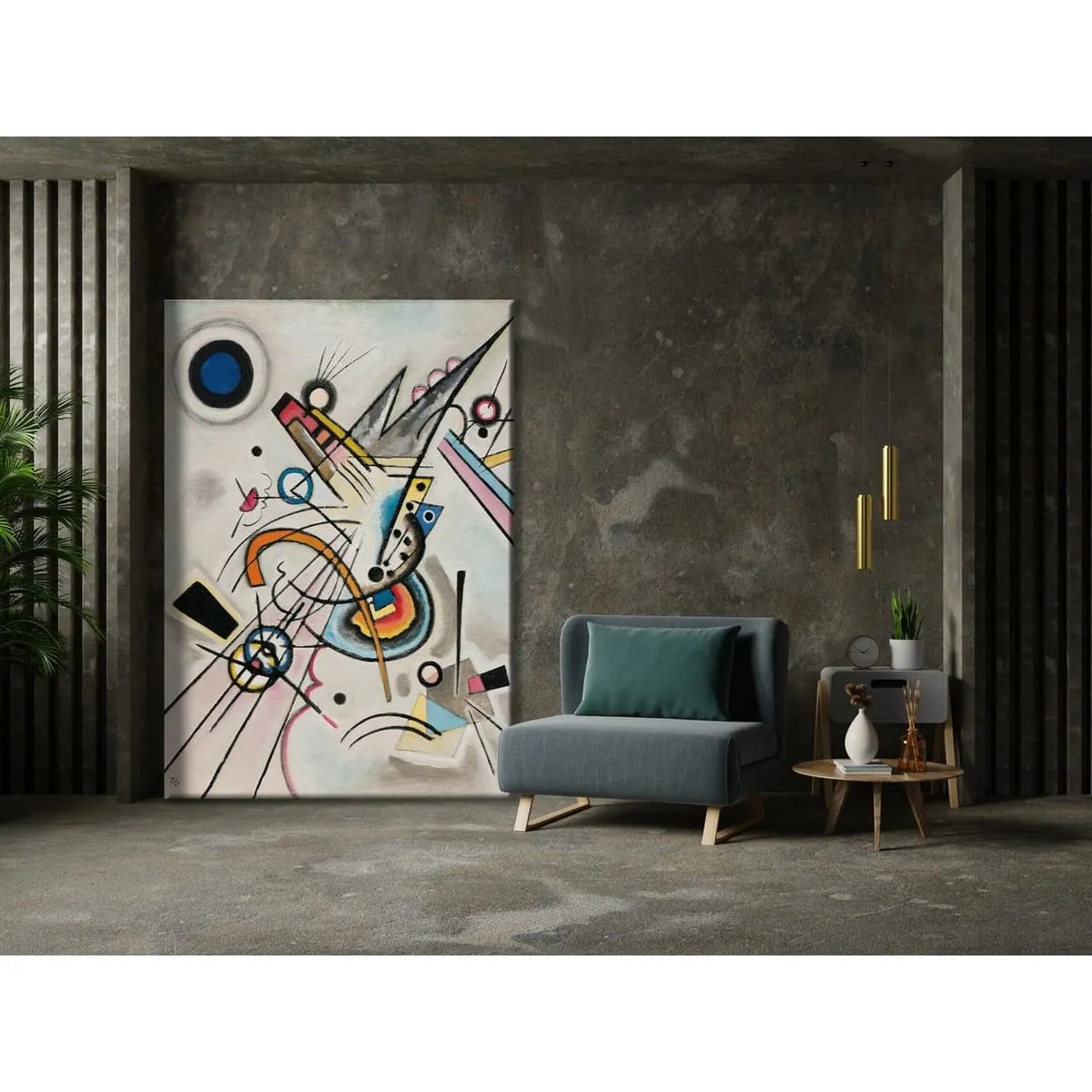 Картина-мегаборд Citydecor Василий Кандинский, Диагональ