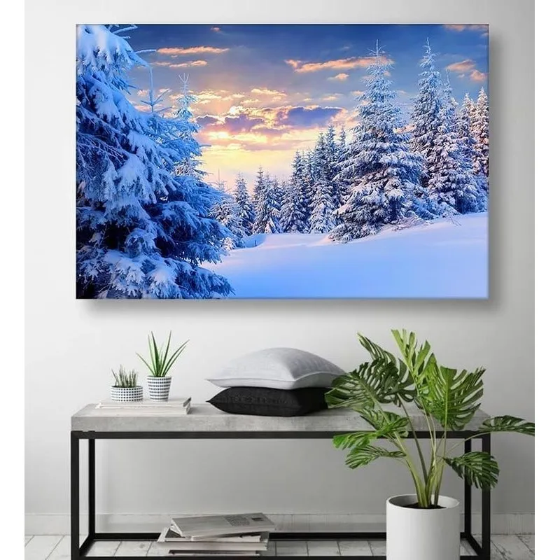 Модульная картина Citydecor Новый год арт. 1.147 (1 модуль) 60x90 см