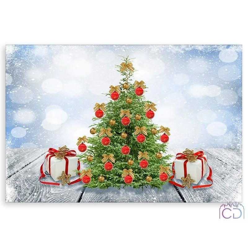Модульная картина Citydecor Новый год арт. 1.148 (1 модуль) 60x90 см