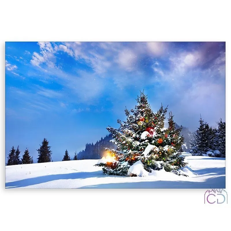 Модульная картина Citydecor Новый год арт. 1.149 (1 модуль) 60x90 см